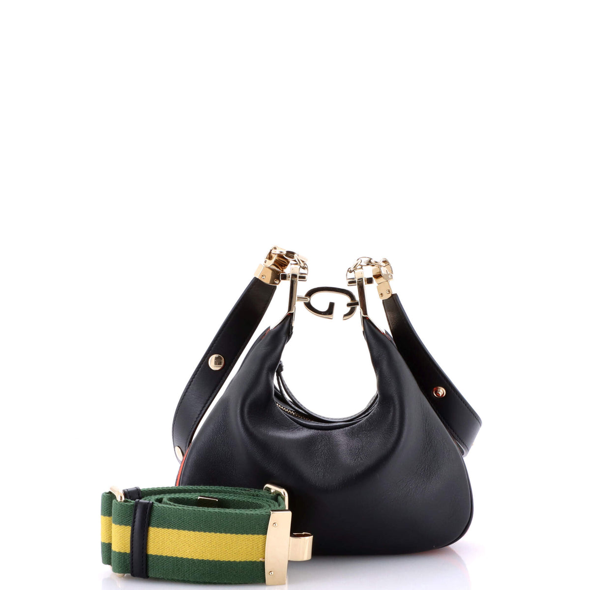 Attache Shoulder Bag Leather Small