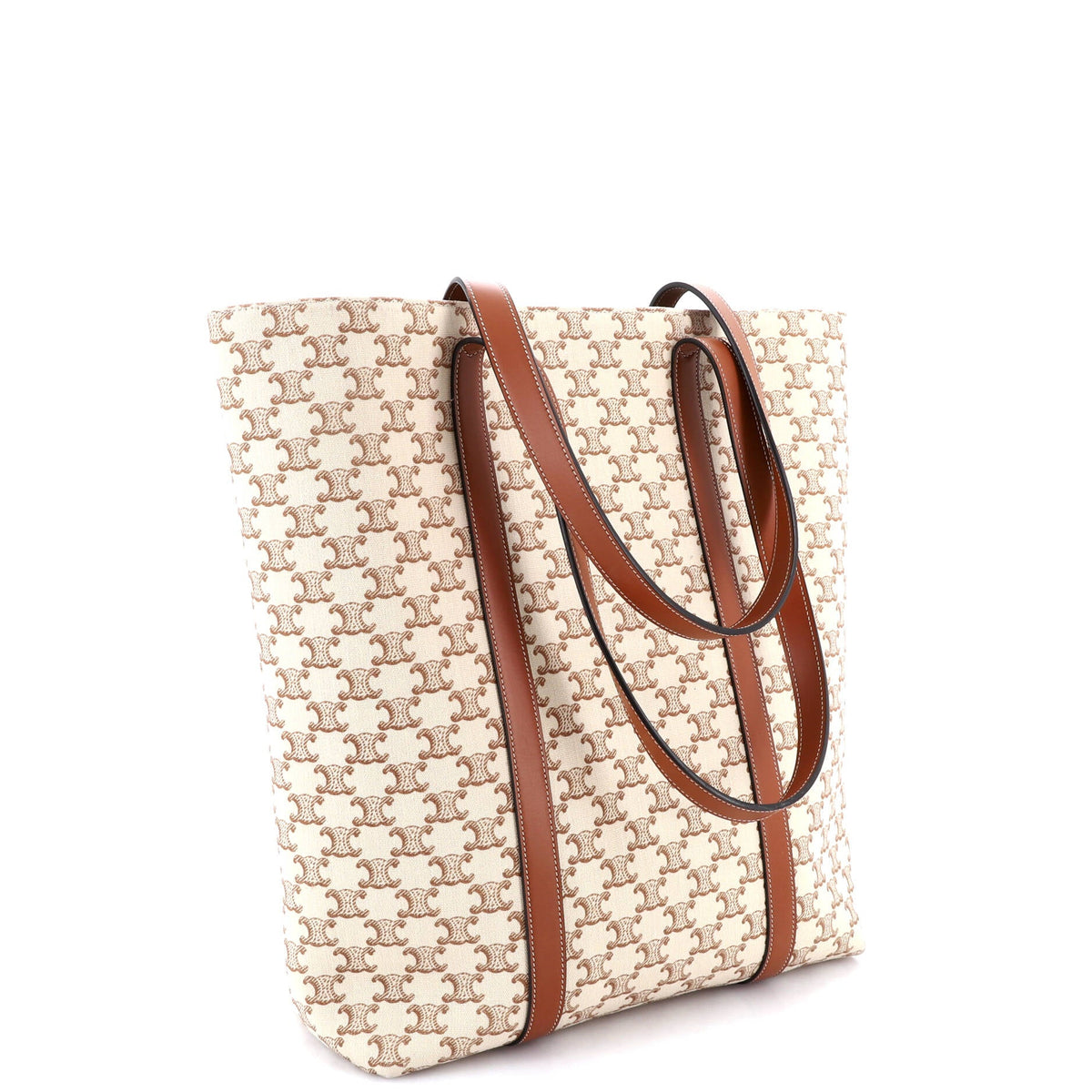 Museum Shopper Tote Triomphe Canvas Tall