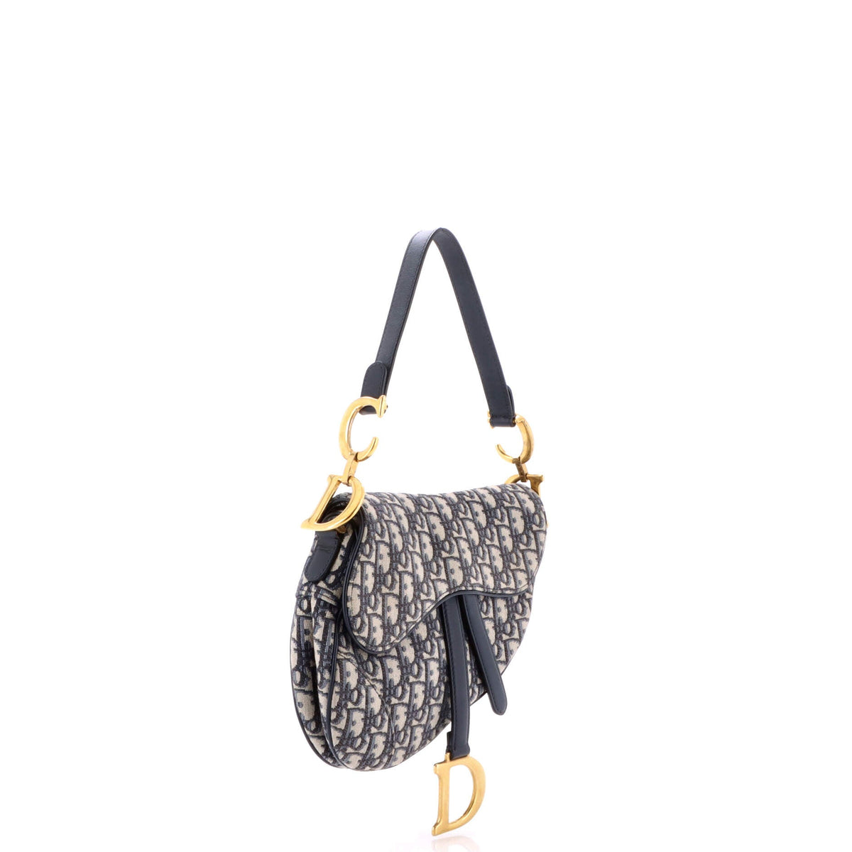 Saddle Handbag Oblique Canvas Medium