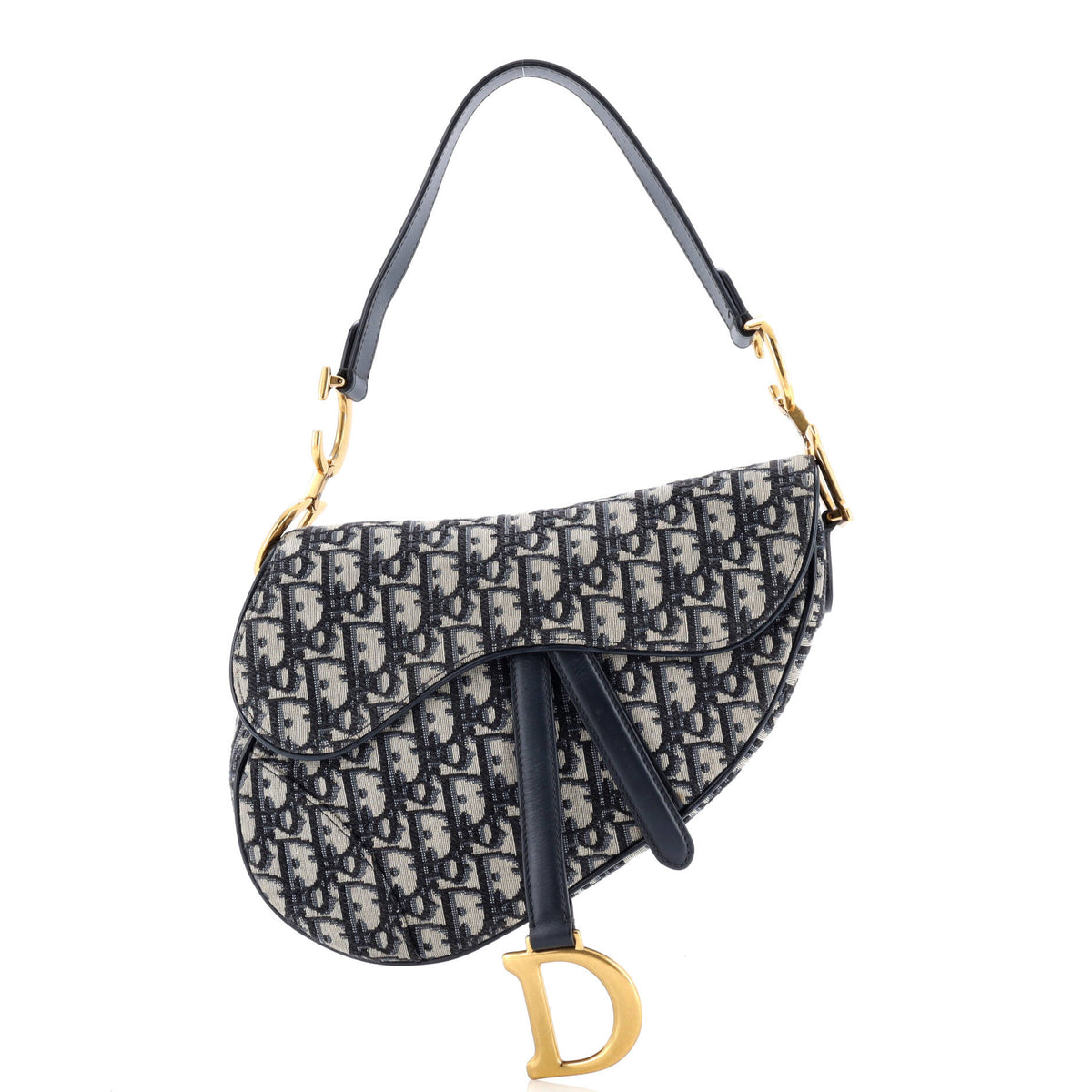 Saddle Handbag Oblique Canvas Medium