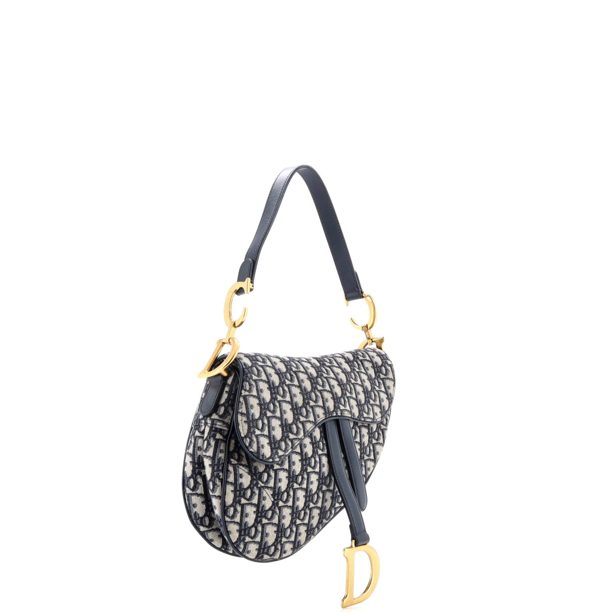 Saddle Handbag Oblique Canvas Medium
