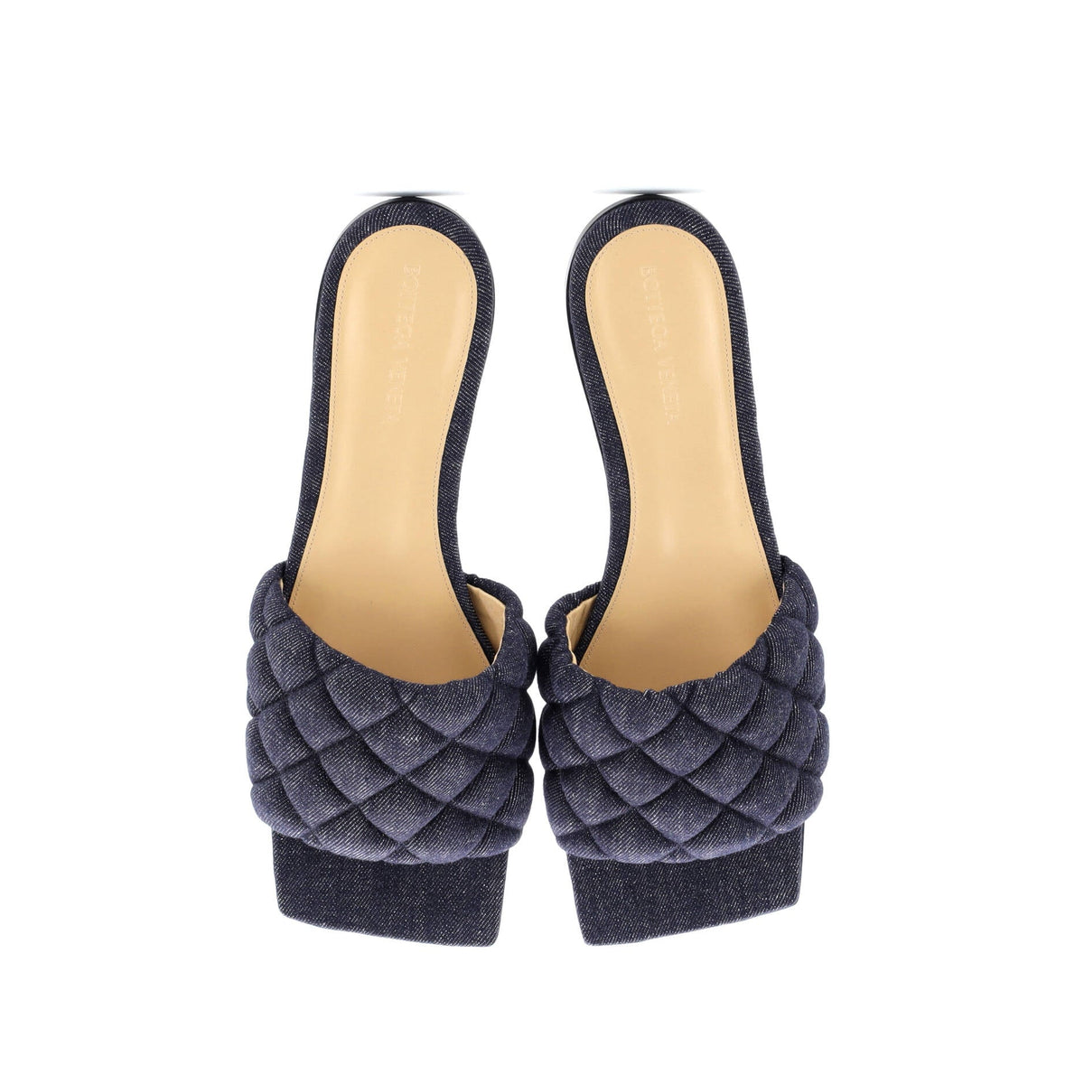 Women's The Padded Flat Sandals Quilted Denim