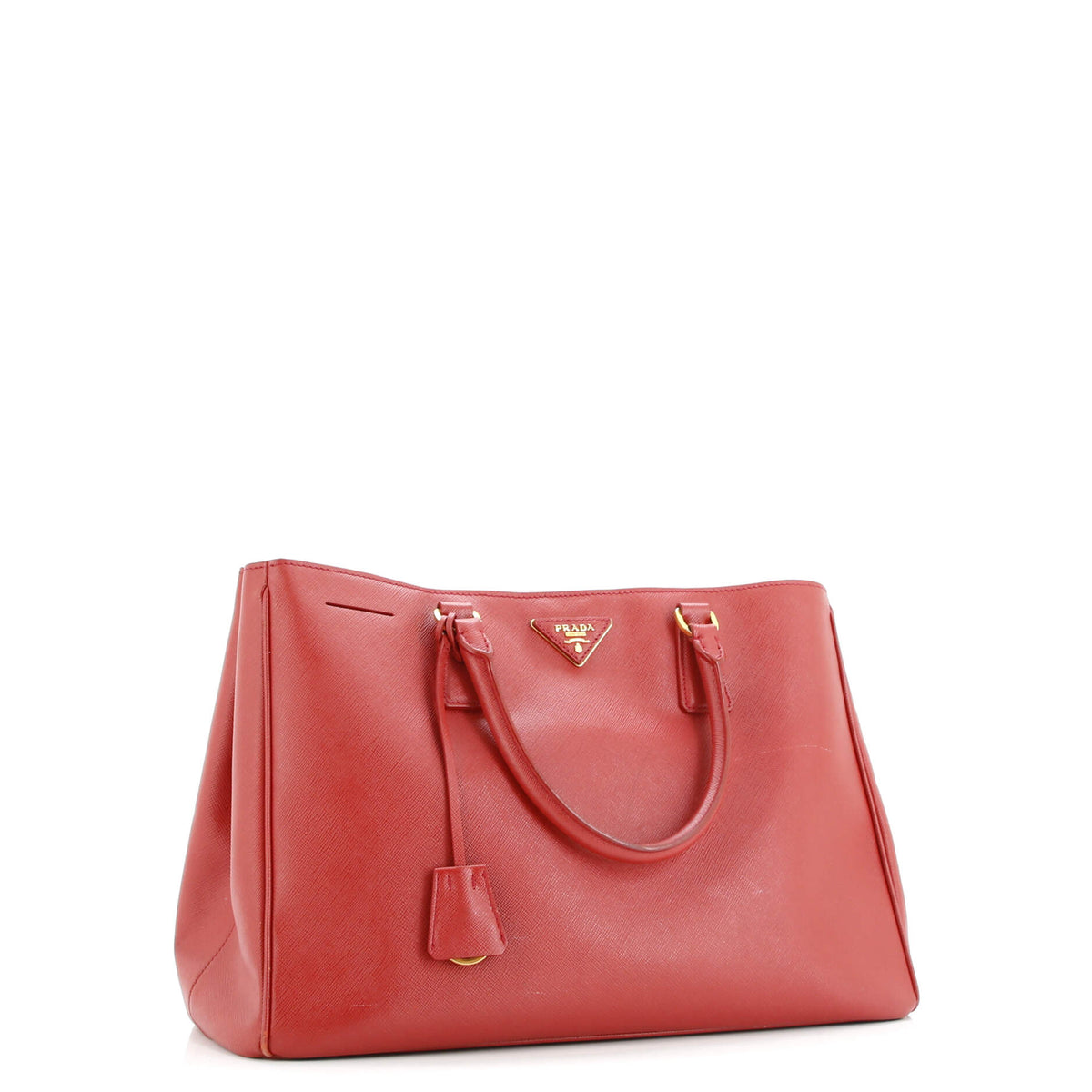 Lux Open Tote Saffiano Leather Large