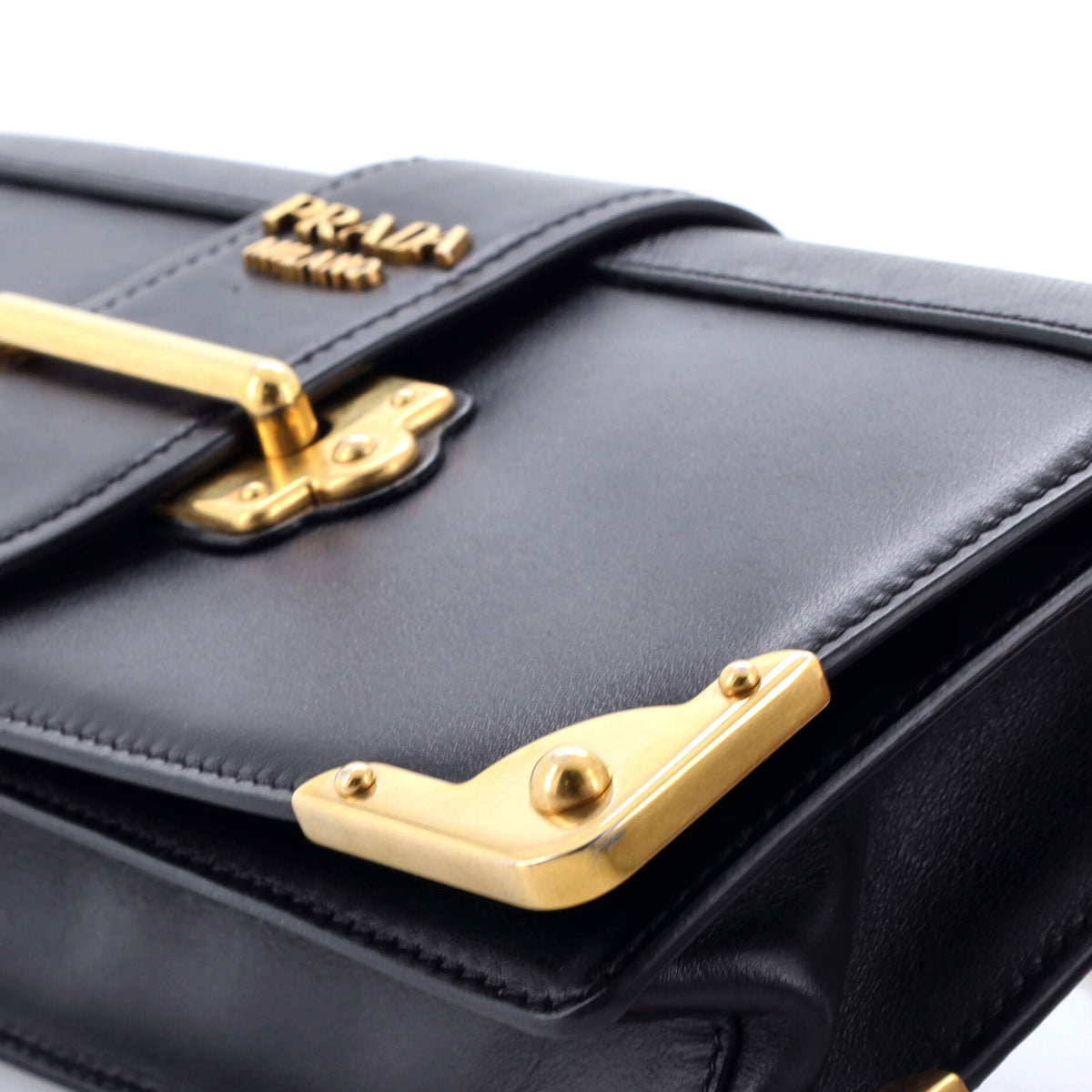 Cahier Chain Clutch City Calf and Saffiano