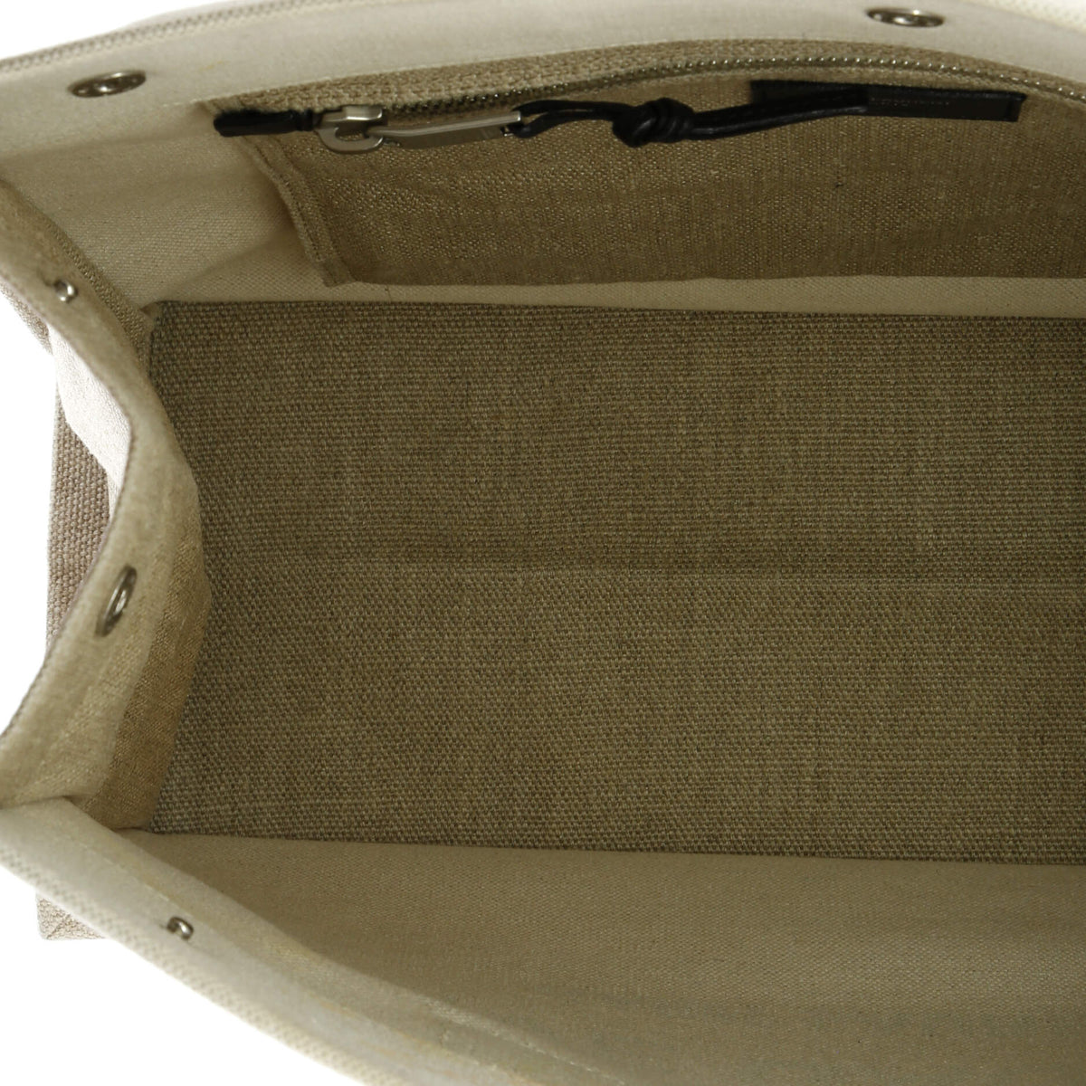 Rive Gauche Shopper Tote Canvas Small