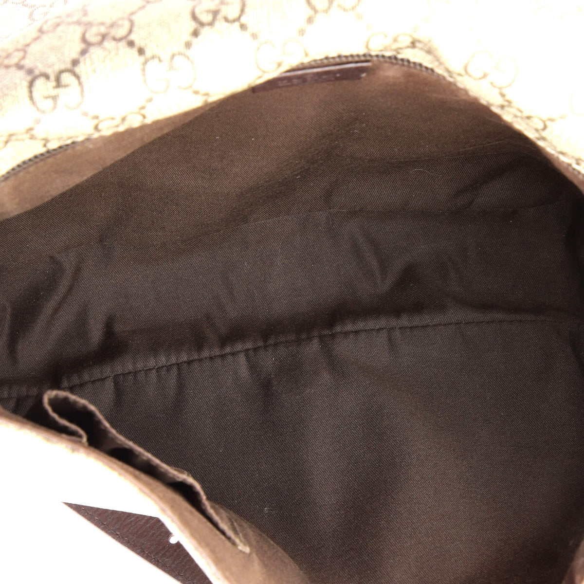 Web Flap Messenger Bag GG Coated Canvas Medium