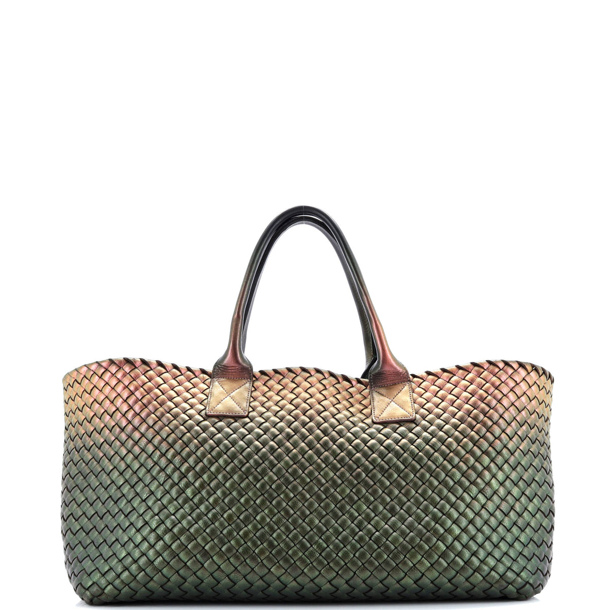 Cabat Tote Intrecciato Iridescent Nappa Medium