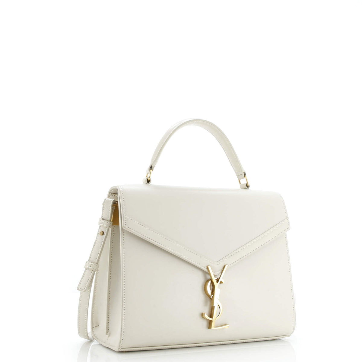 Cassandra Top Handle Bag Leather Medium