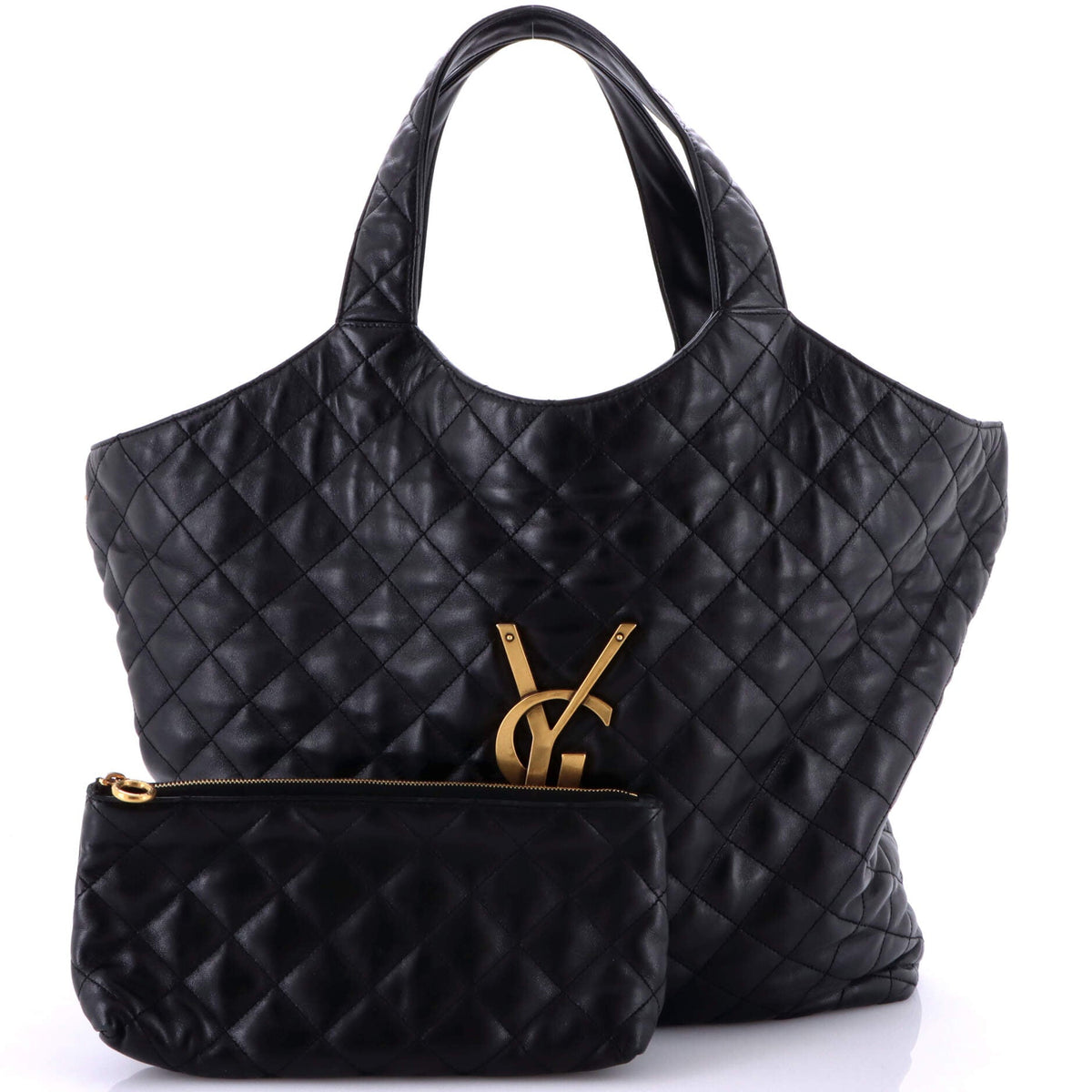 Icare Shopping Tote Quilted Leather Maxi