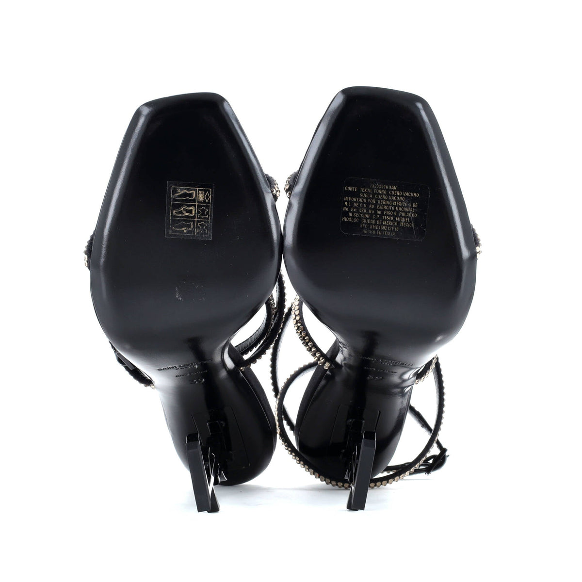Women's Opyum Heels Crystal Embellished Satin 110