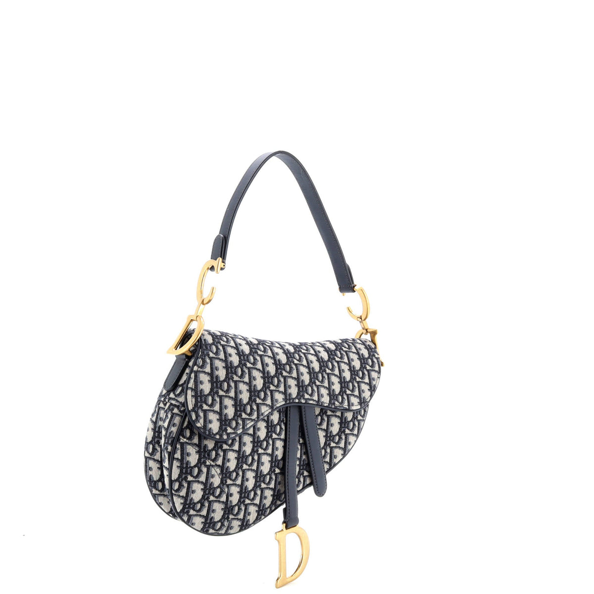 Saddle Handbag Oblique Canvas Medium