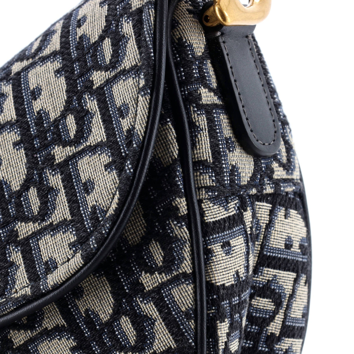 Saddle Handbag Oblique Canvas Medium
