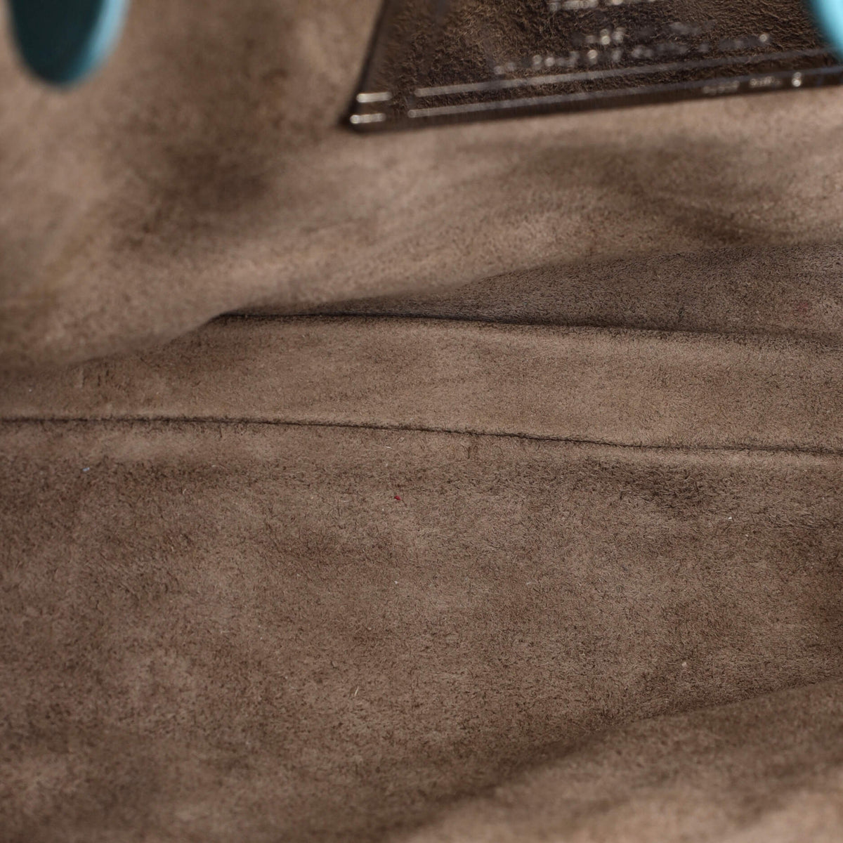 Lauren 1980 Clutch Studded Leather with Intrecciato Detail