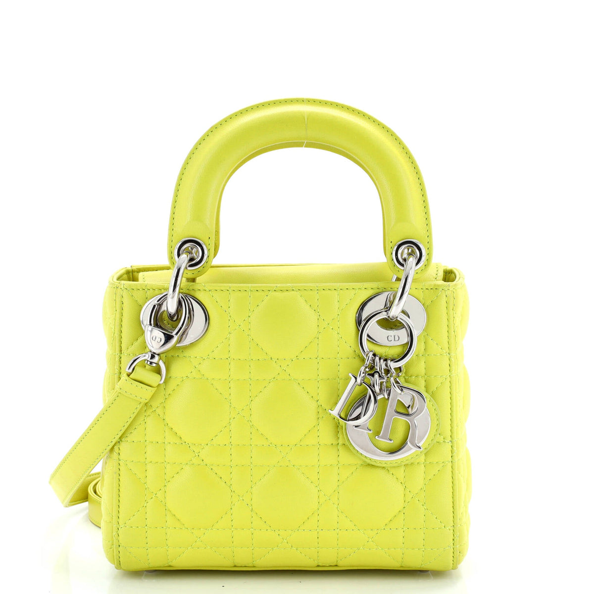 Lady Dior Bag Cannage Quilt Lambskin Mini