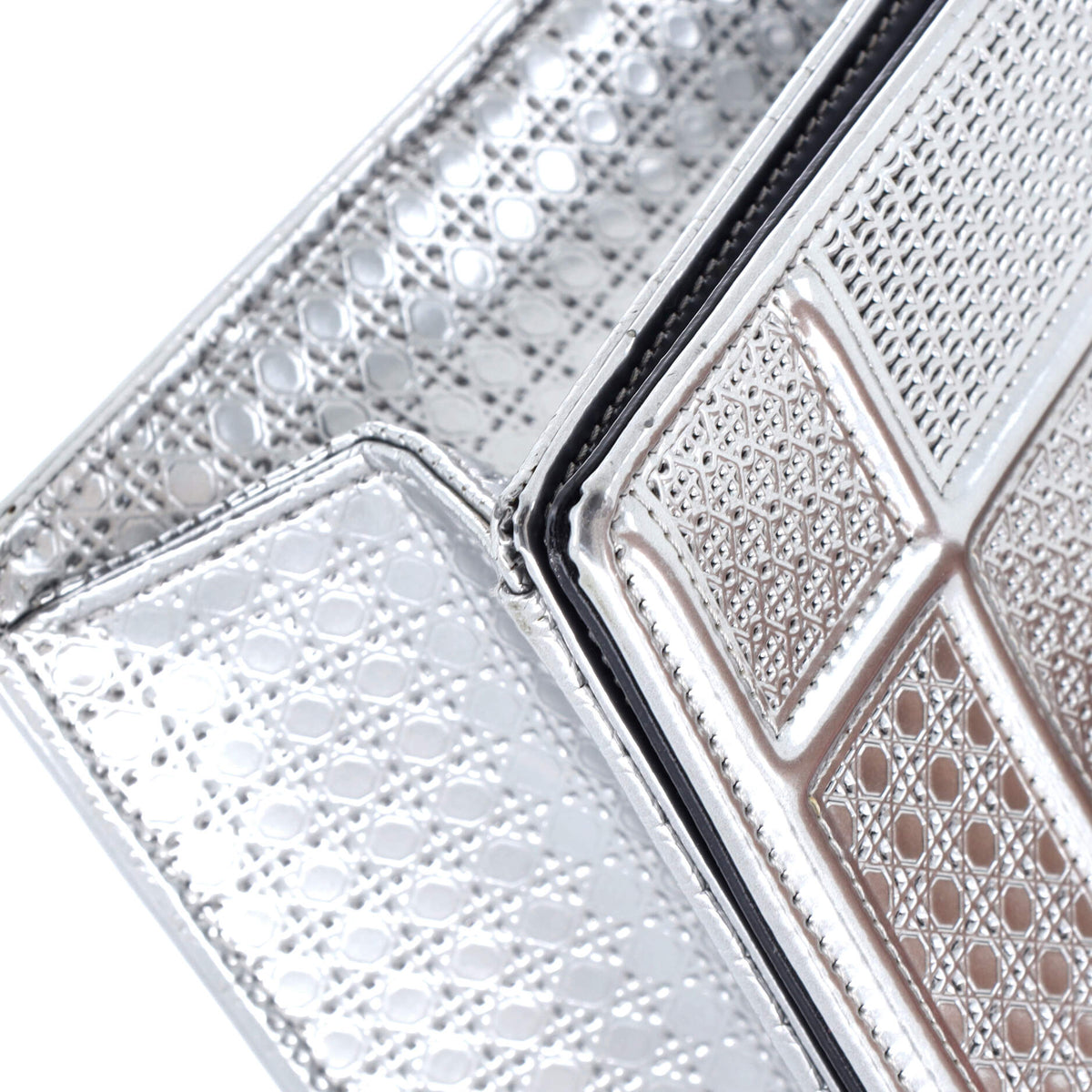 Diorama Flap Bag Cannage Embossed Calfskin Medium