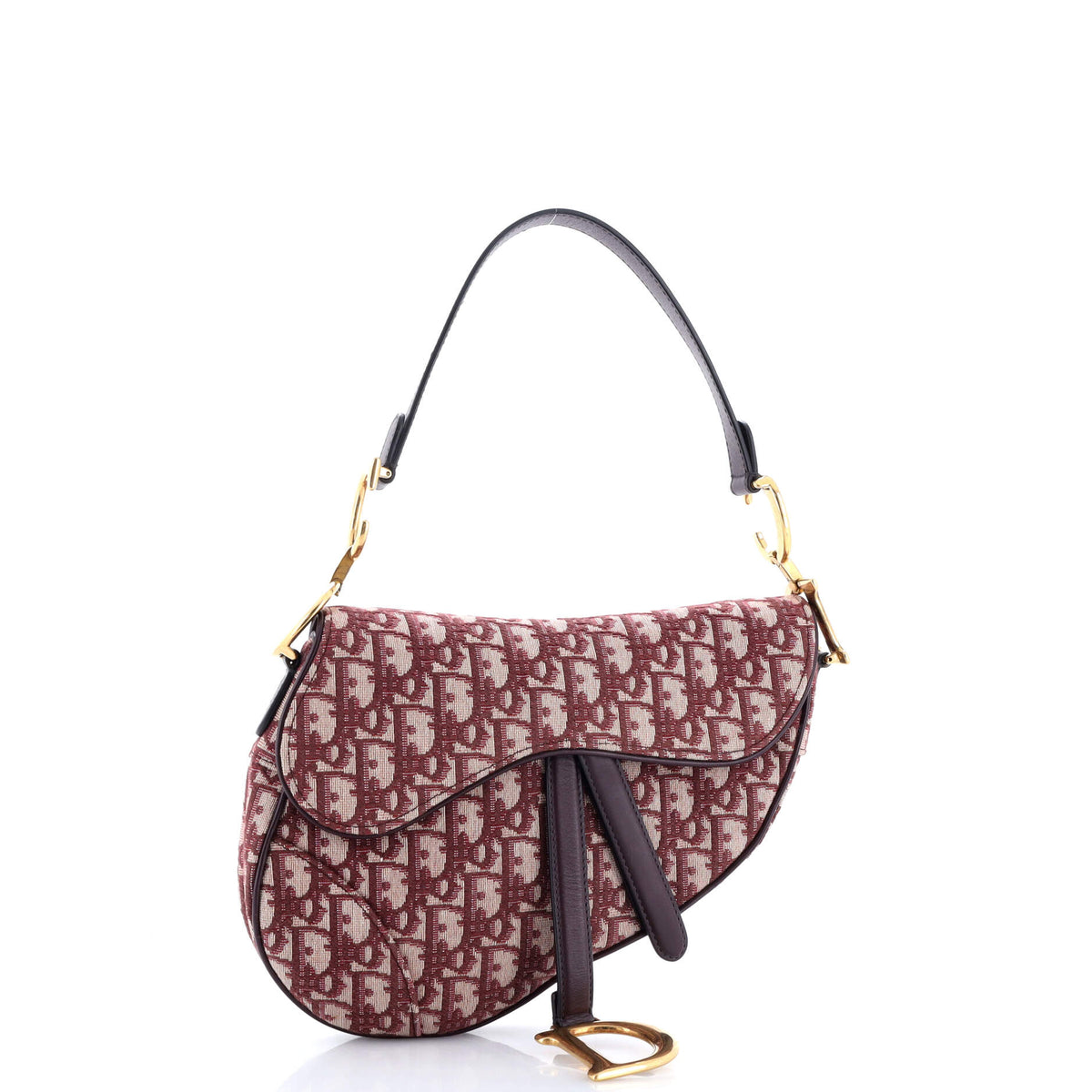 Saddle Handbag Oblique Canvas Medium