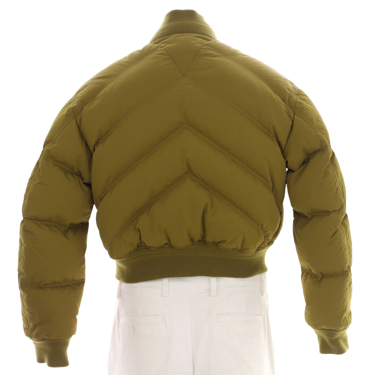 Men's Padded Short Bomber Jacket Nylon