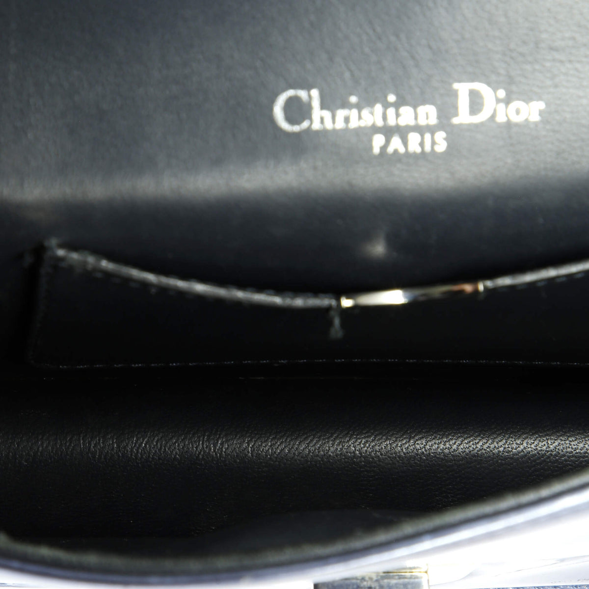 Diorama Flap Bag Cannage Embossed Calfskin Mini
