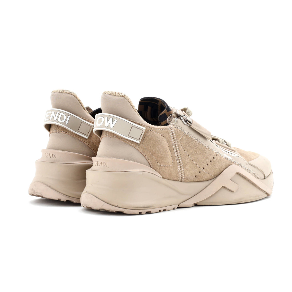 Women's Flow Sneakers Mixed Materials