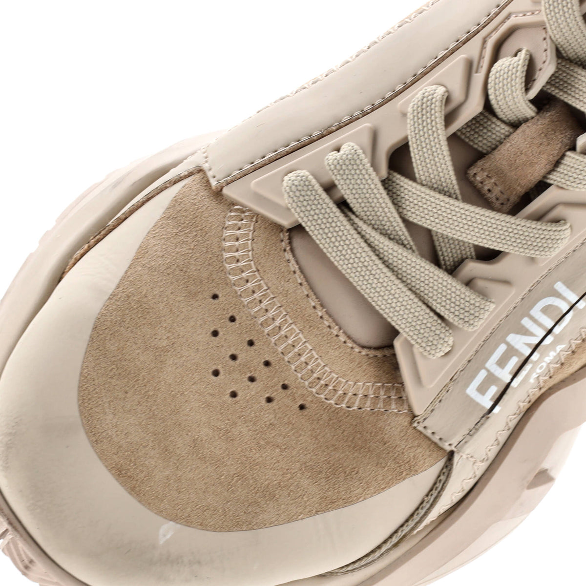 Women's Flow Sneakers Mixed Materials