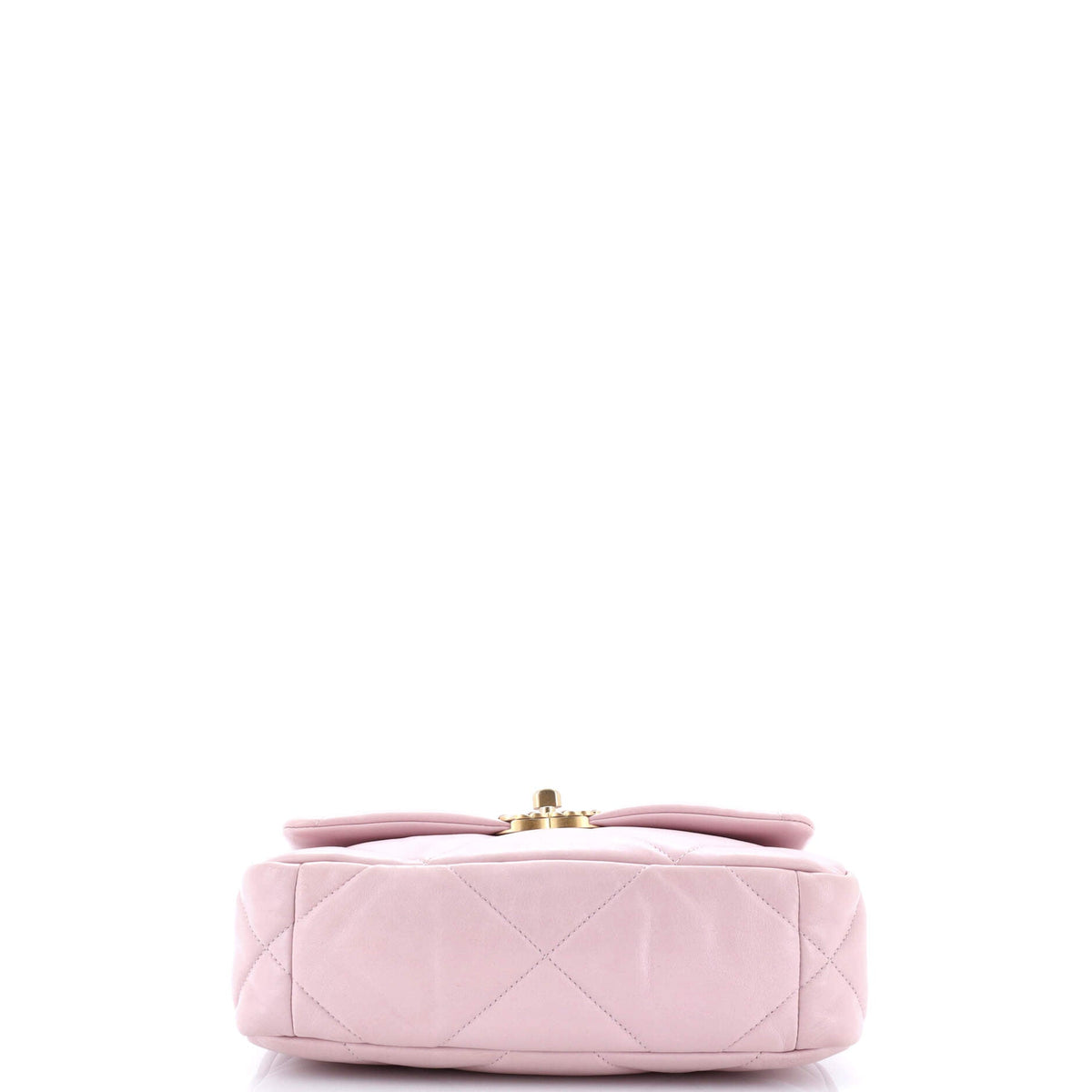 19 Flap Bag Quilted Leather Medium