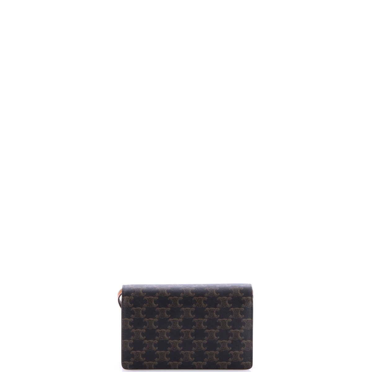 Wallet on Strap Triomphe Coated Canvas