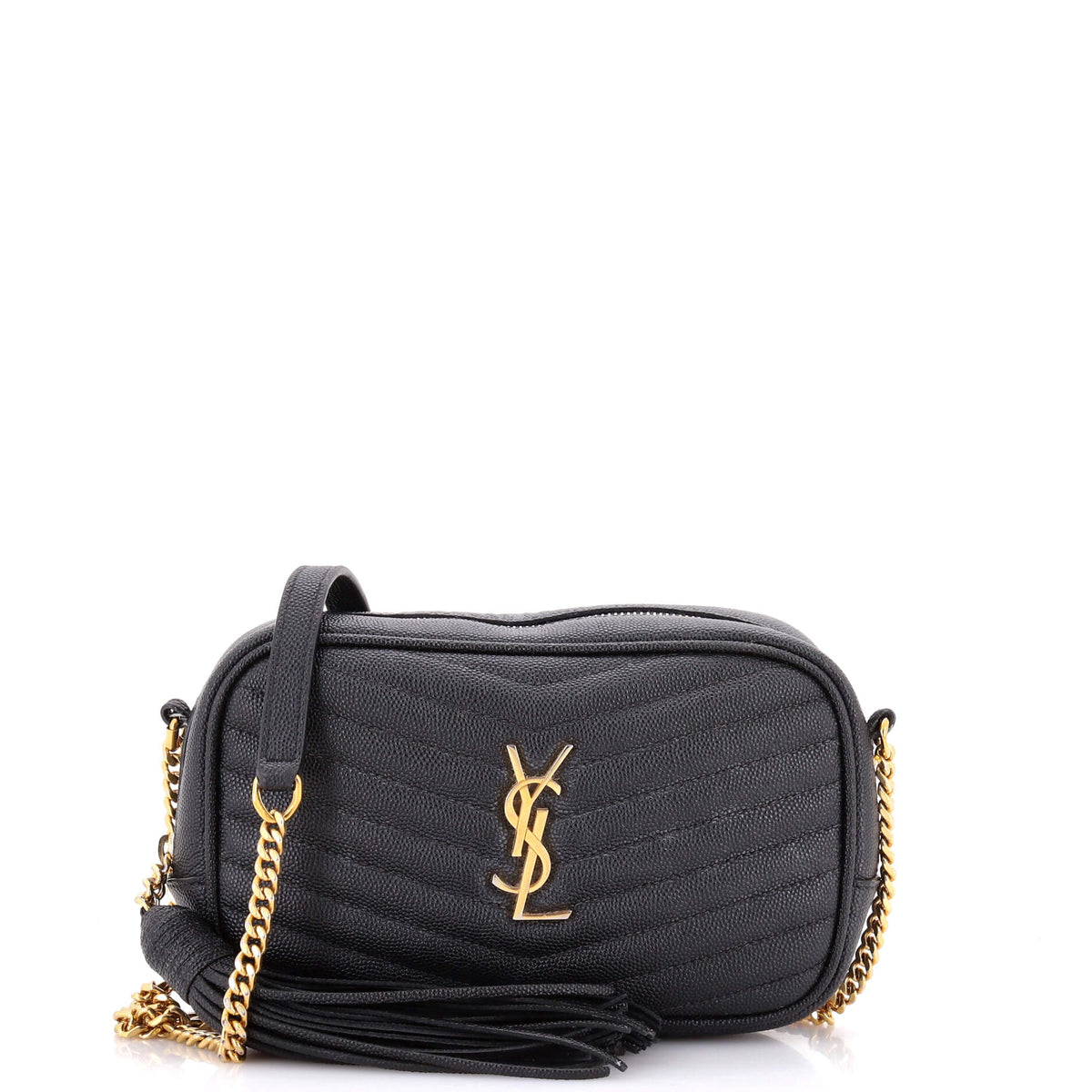 LouLou Crossbody Bag Matelasse Chevron Leather Mini