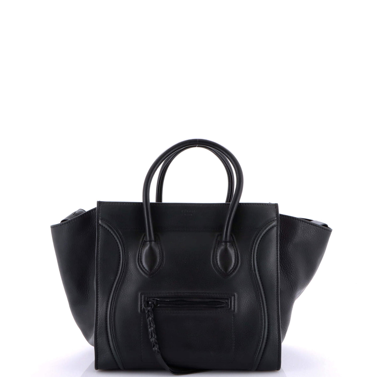 Luggage Bag Python and Leather Mini
