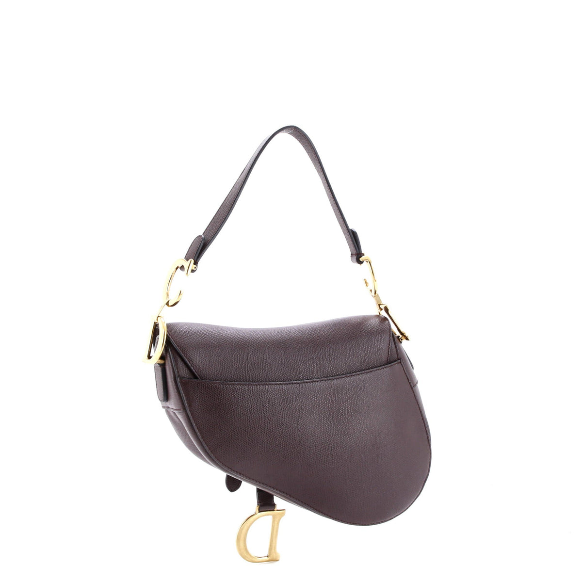Saddle Handbag Leather Medium