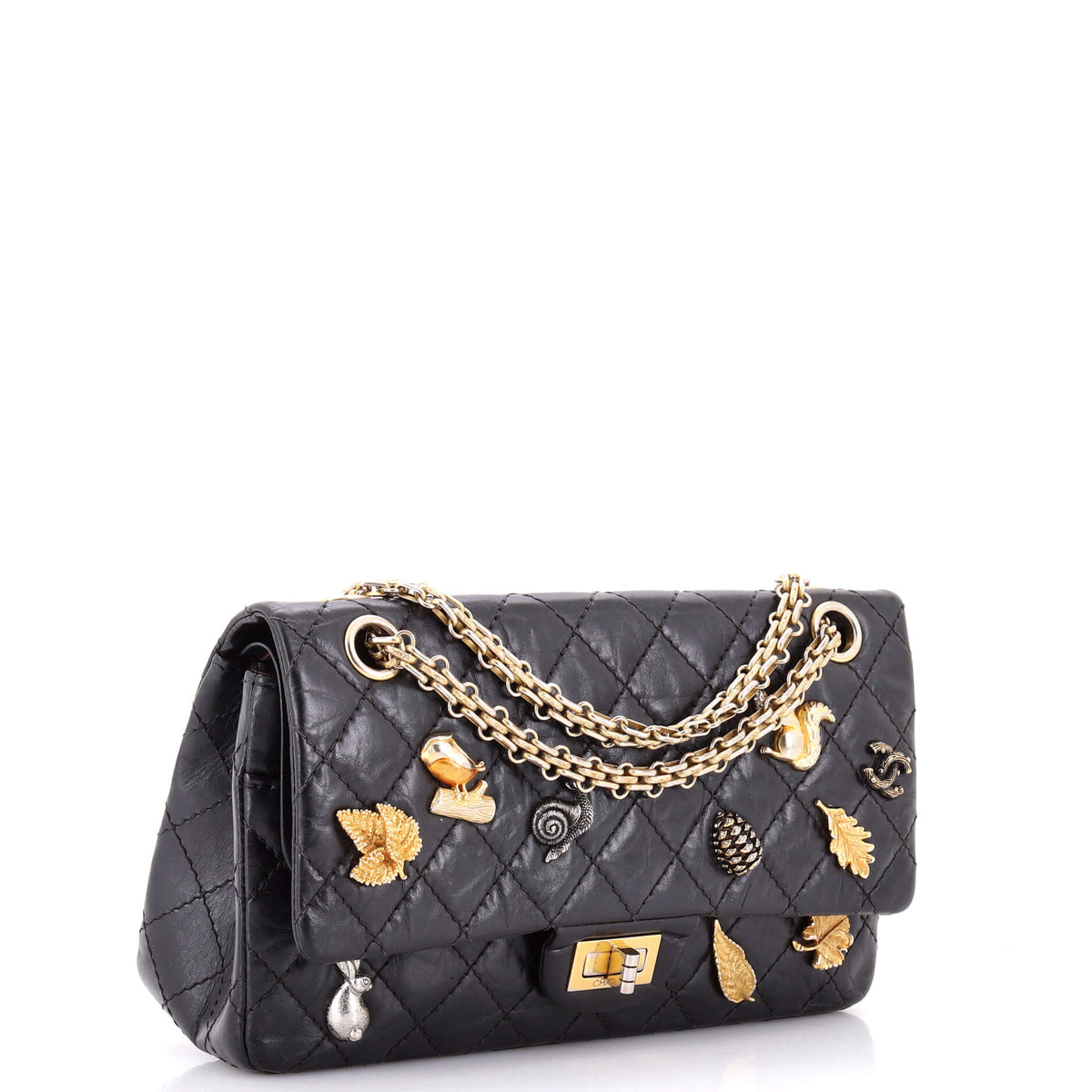 Lucky Charms Reissue 2.55 Flap Bag Quilted Aged Calfskin 225