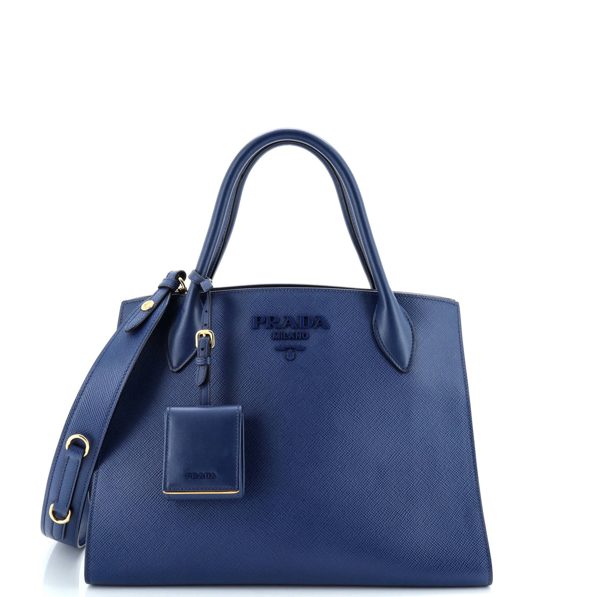 Monochrome Tote Saffiano with City Calf Medium