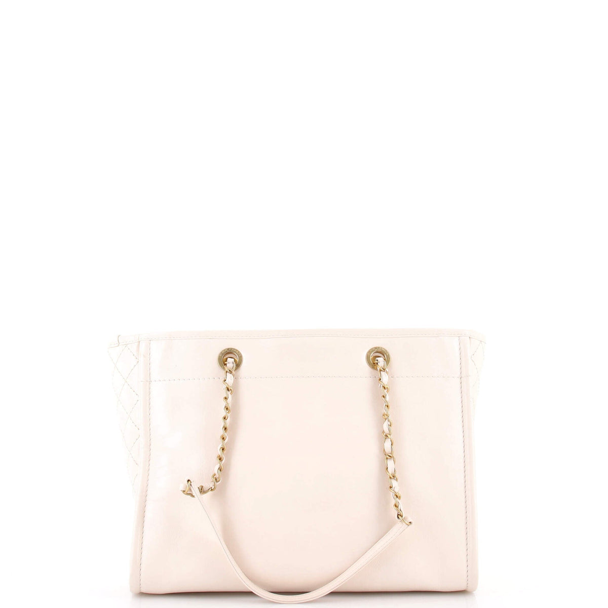 Deauville Tote Embellished Shiny Calfskin Small