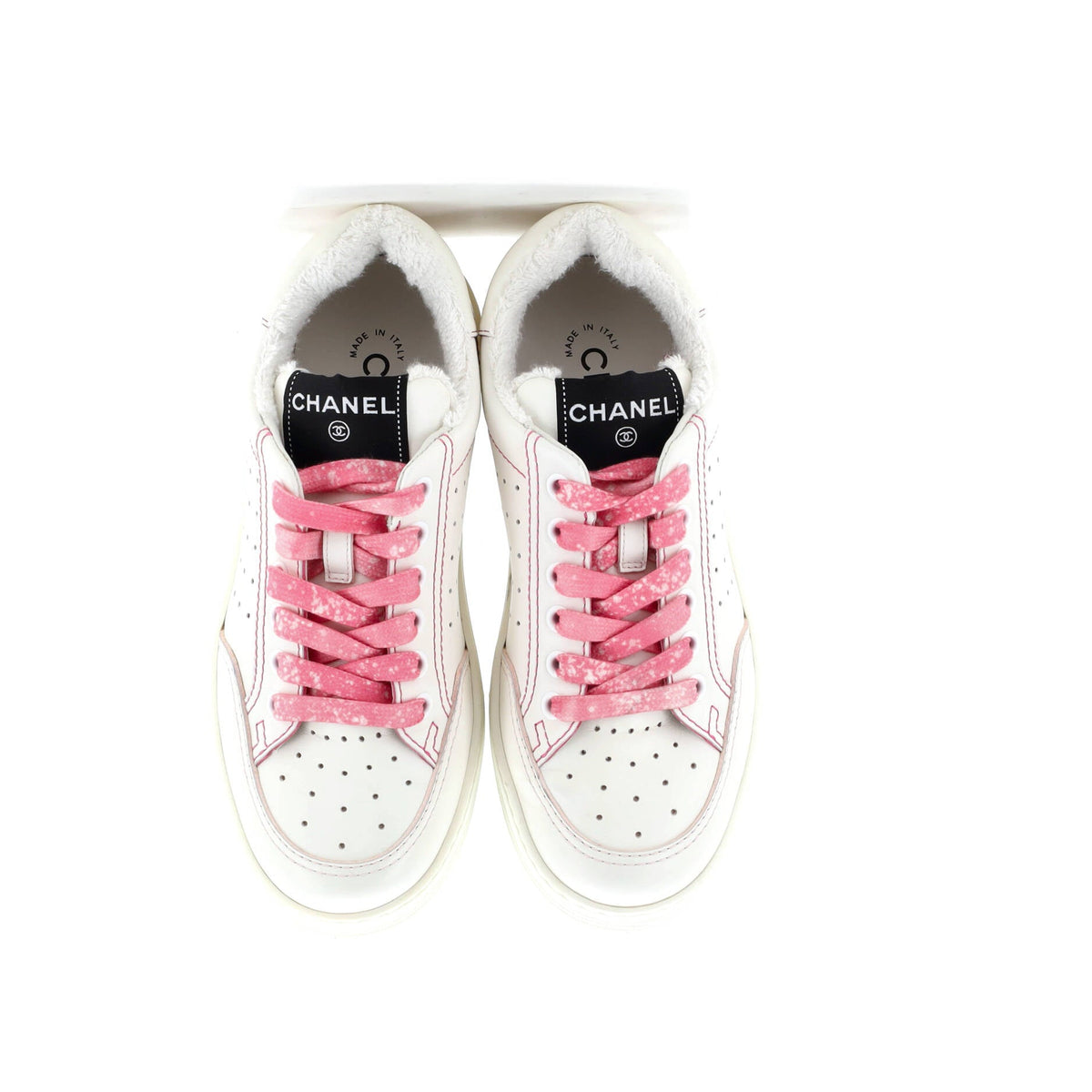 Women's Logo Low-Top Sneakers Leather