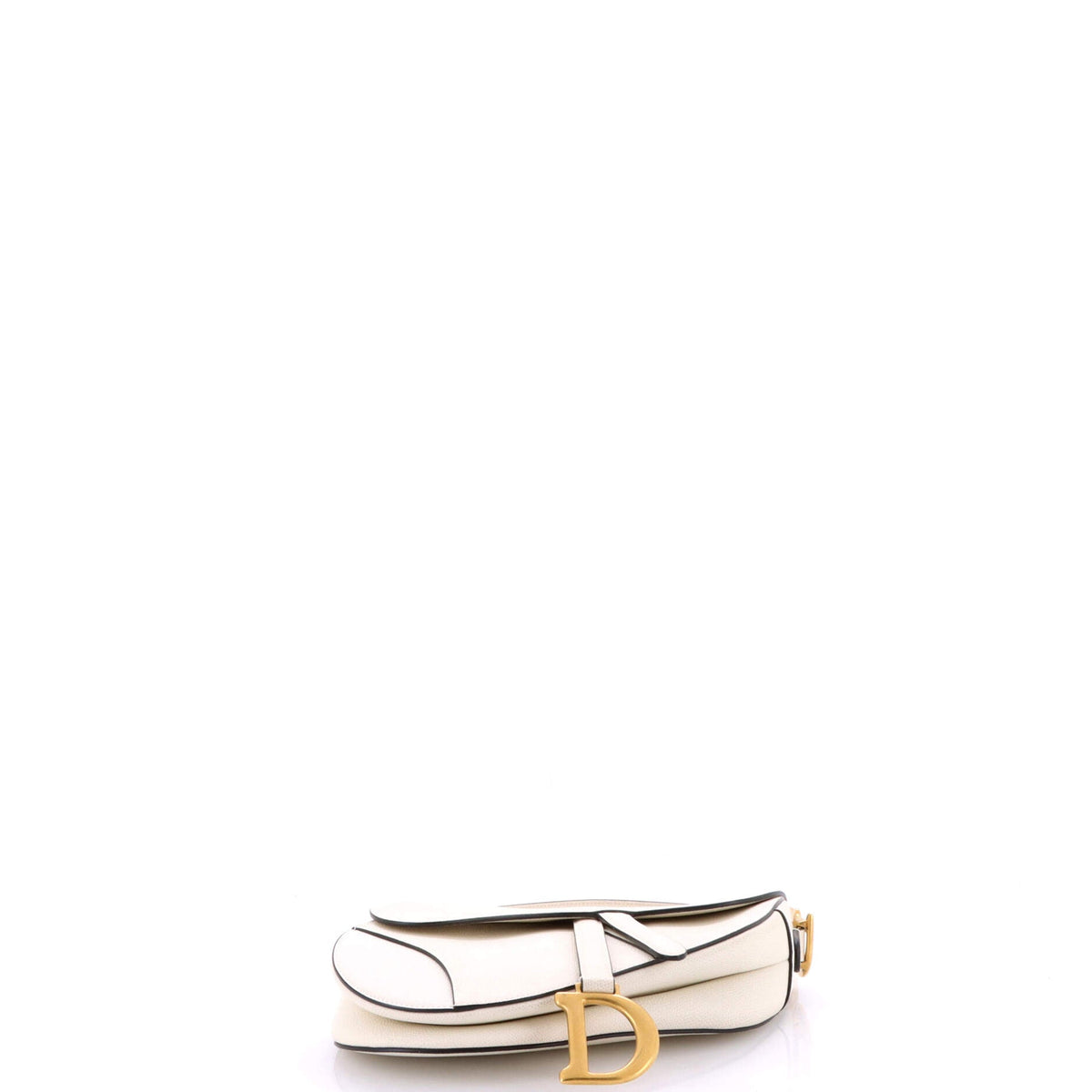 Saddle Handbag Leather Medium