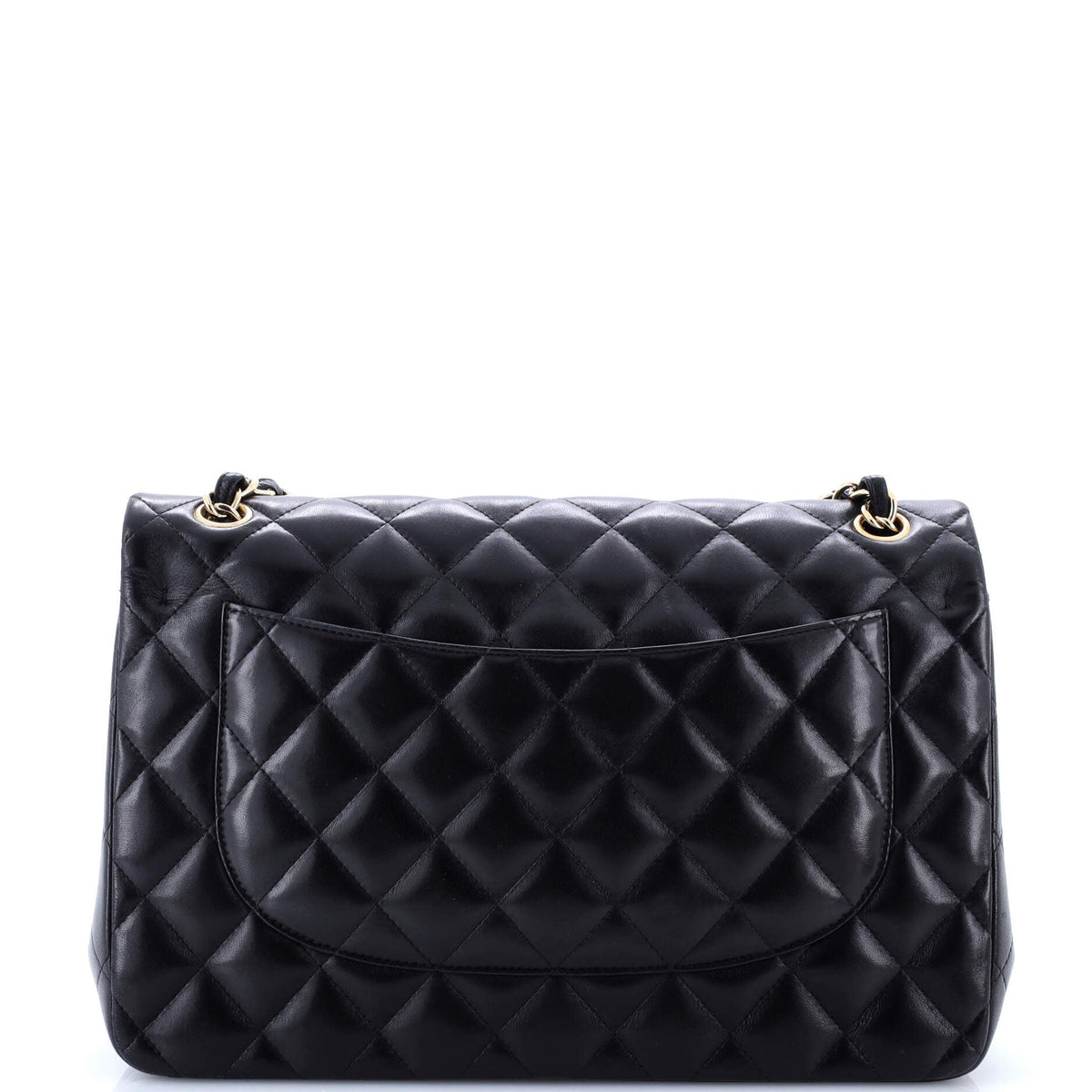 Classic Double Flap Bag Quilted Lambskin Jumbo