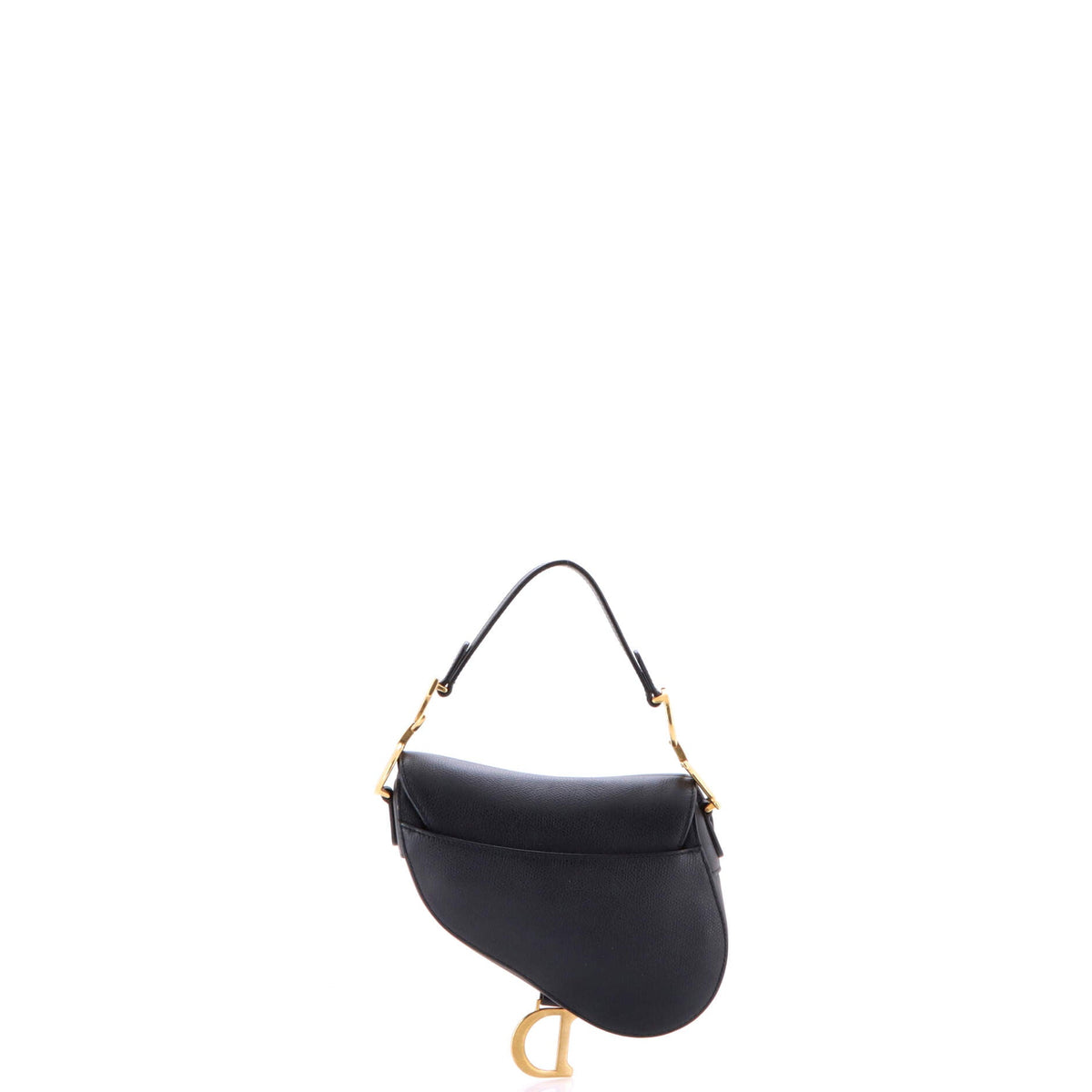 Saddle Handbag Leather Mini