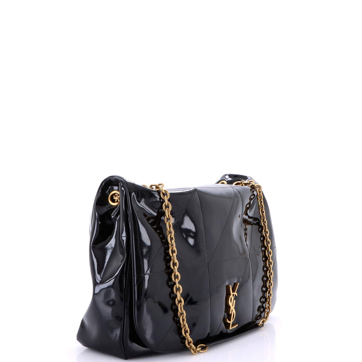 Jamie 4.3 Shoulder Bag Quilted Patent Large