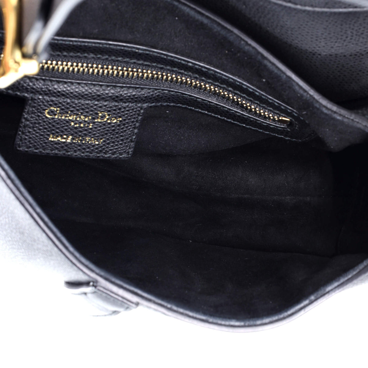 Saddle Handbag Leather Medium
