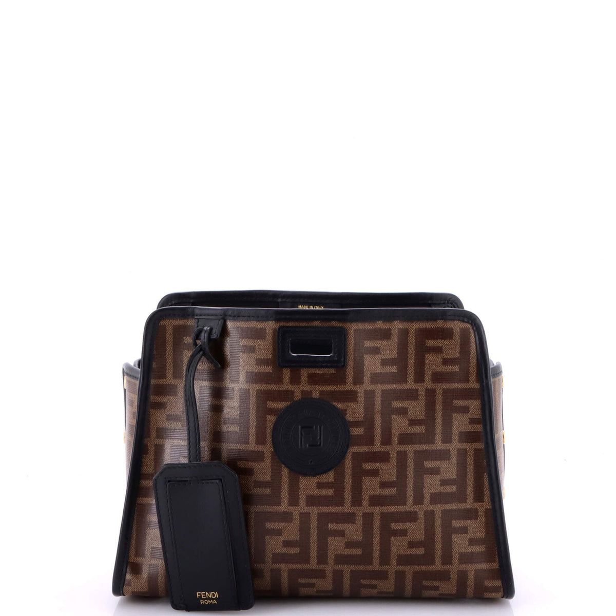 Peekaboo Defender Zucca Coated Canvas Small