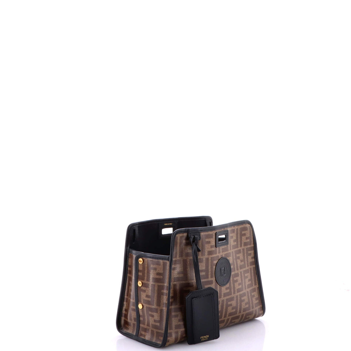 Peekaboo Defender Zucca Coated Canvas Small