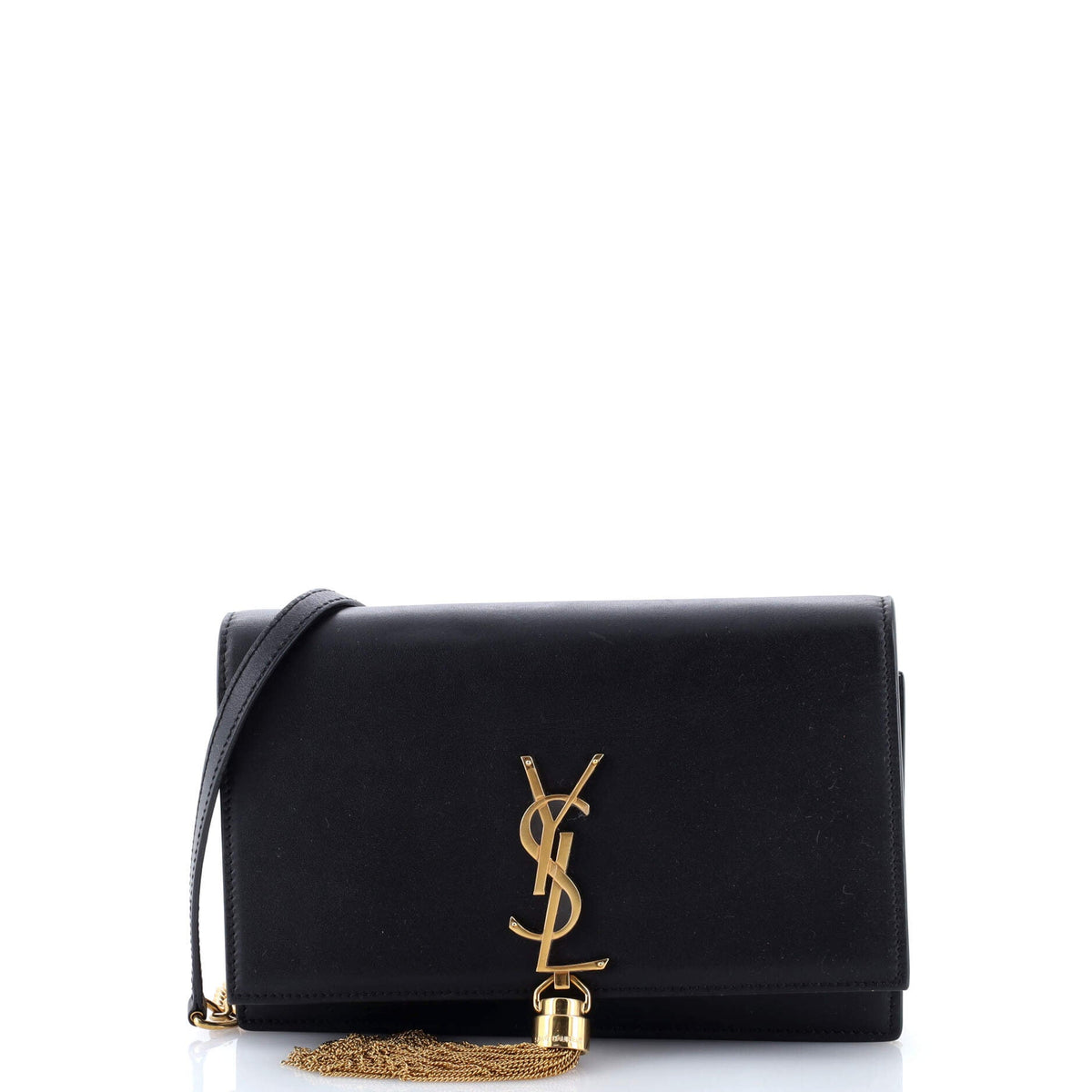 Classic Monogram Tassel Chain Wallet Leather