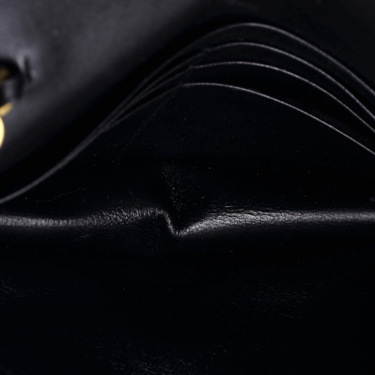 Classic Monogram Tassel Chain Wallet Leather