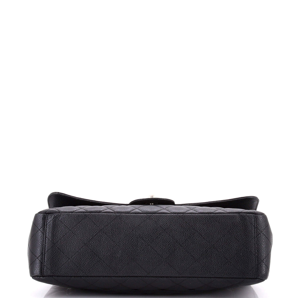 Classic Single Flap Bag Quilted Caviar Maxi