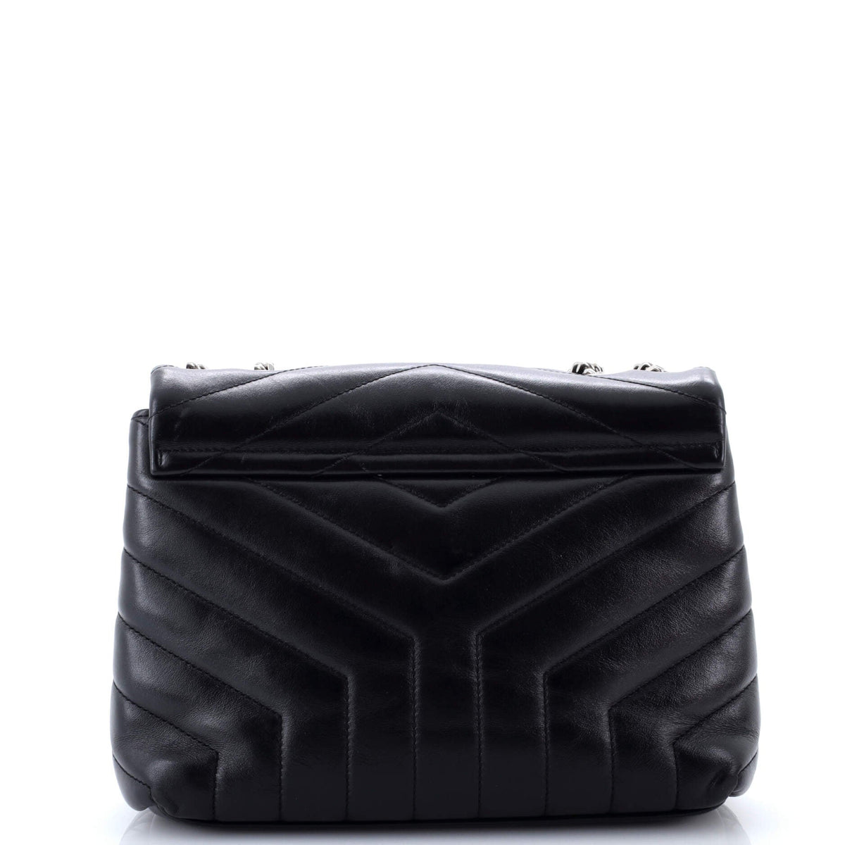 Loulou Shoulder Bag Matelasse Chevron Leather Small