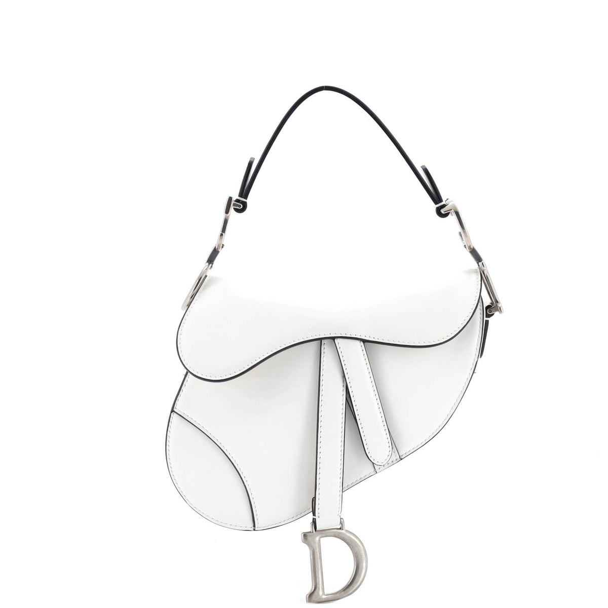 Saddle Handbag Leather Mini