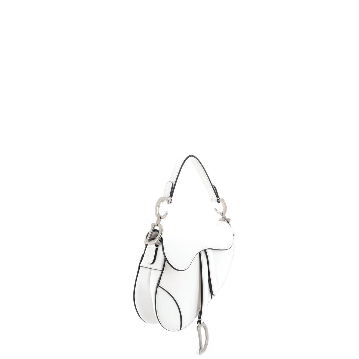 Saddle Handbag Leather Mini