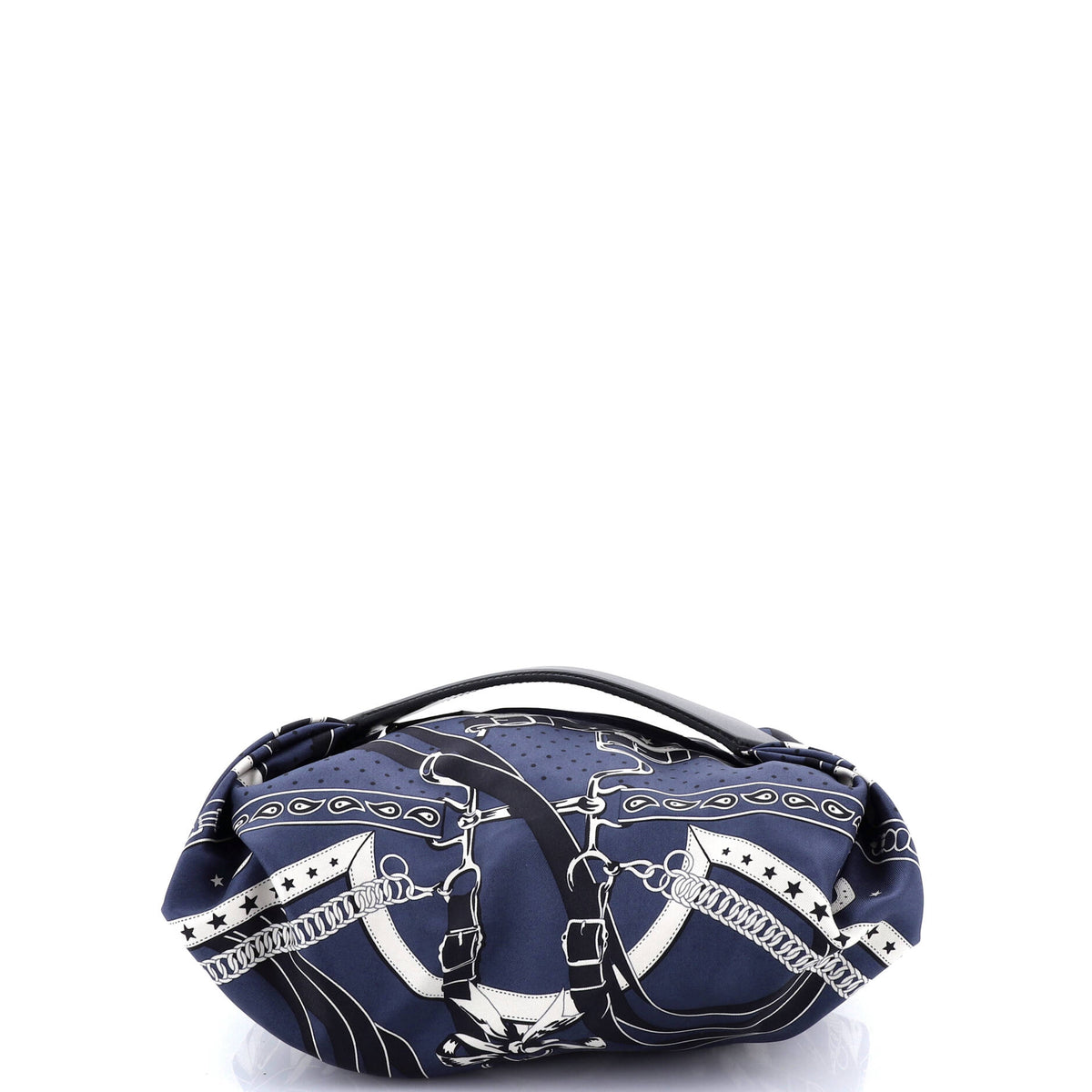 Balusoie Bag Printed Silk and Leather
