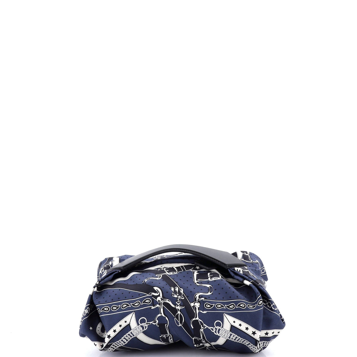 Balusoie Bag Printed Silk and Leather