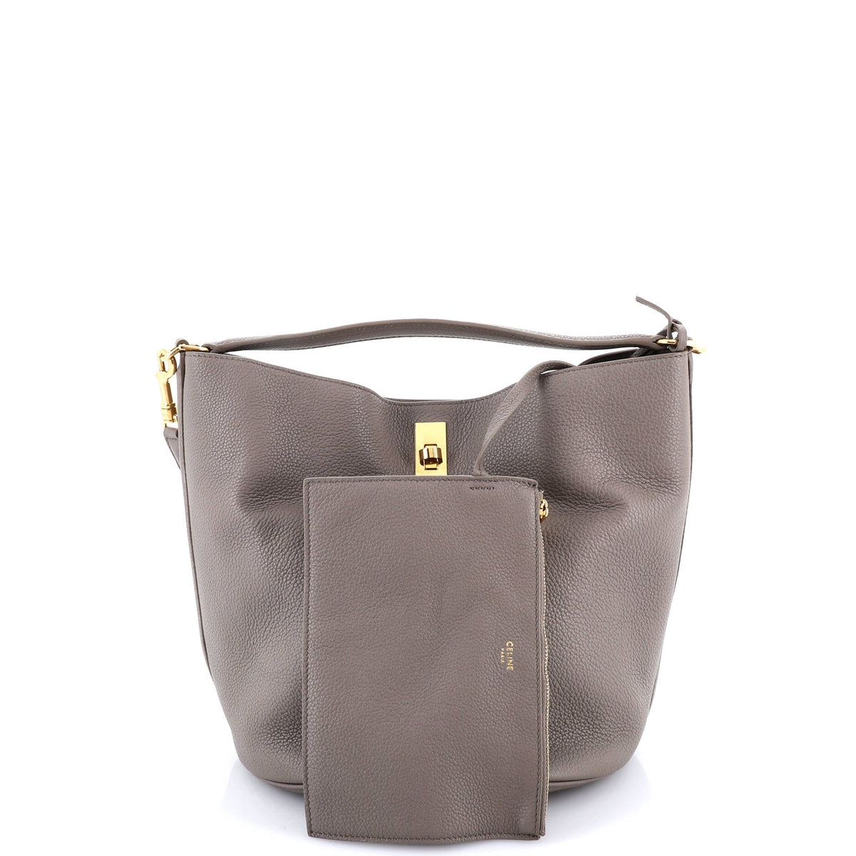 Bucket 16 Bag Leather
