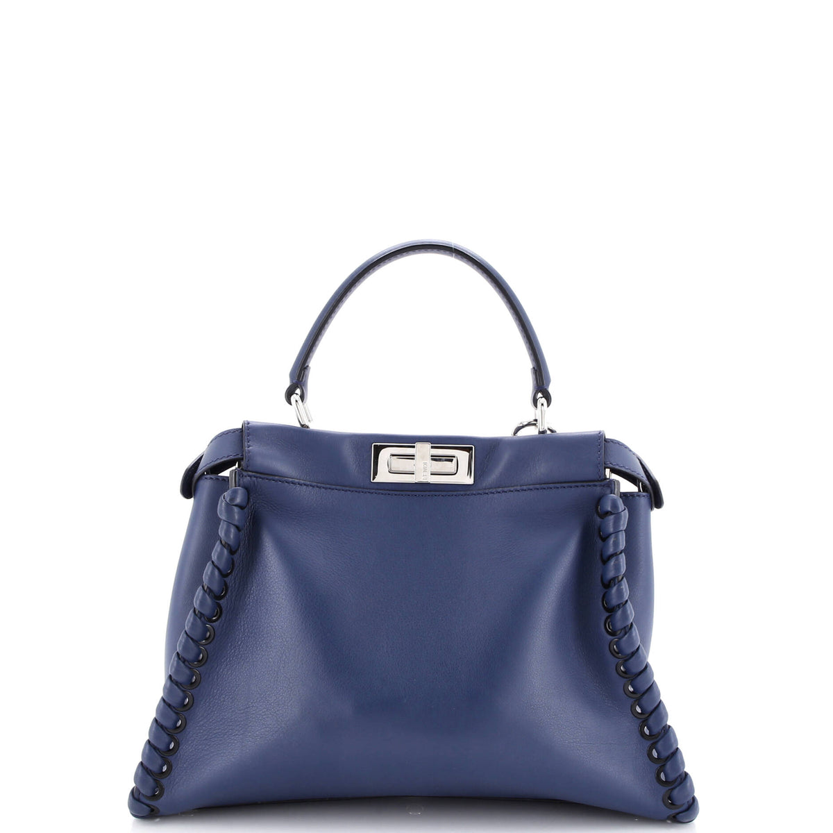 Peekaboo Bag Whipstitch Leather Regular